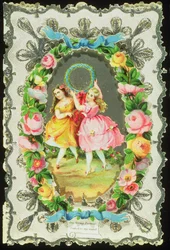 Victorian Valentine Card